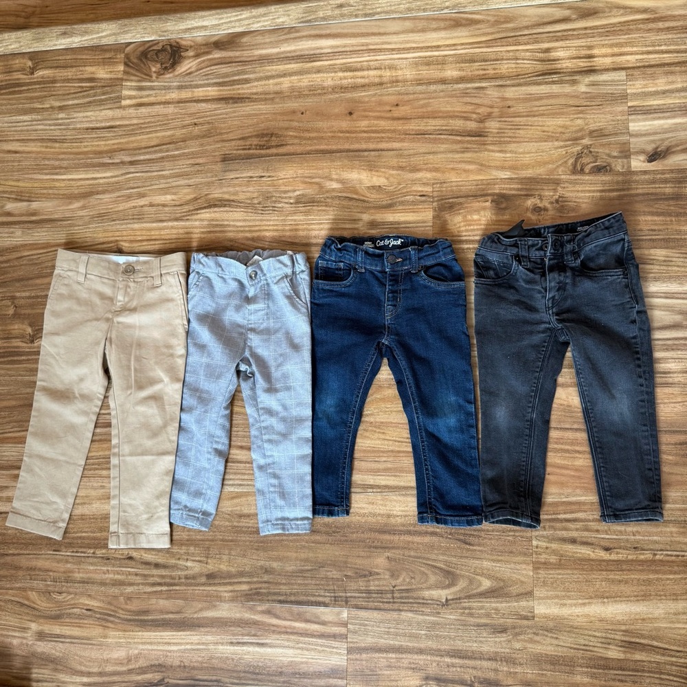 2T boys pants LOT Volcom Nordstrom h&m cat & jack